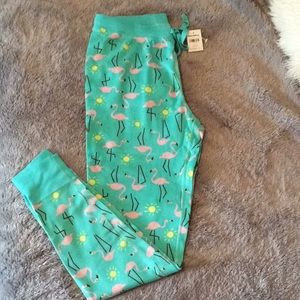 NWT Hanna Andersson flamingo pants